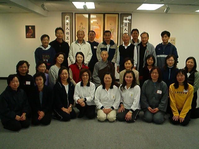 果謙與果啟法師美國西岸弘法